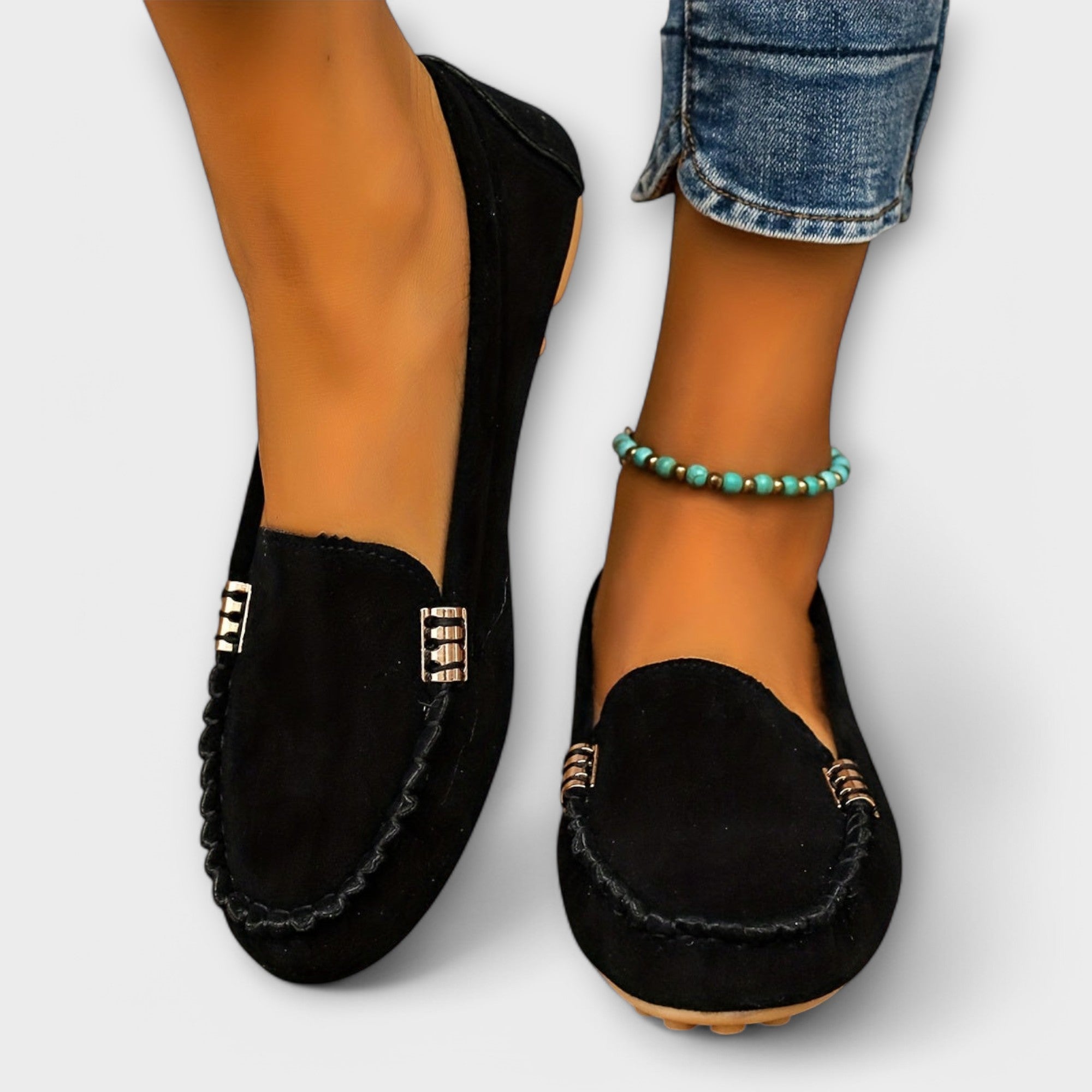 İnci - Çakmaqlı Slip-On Loafer