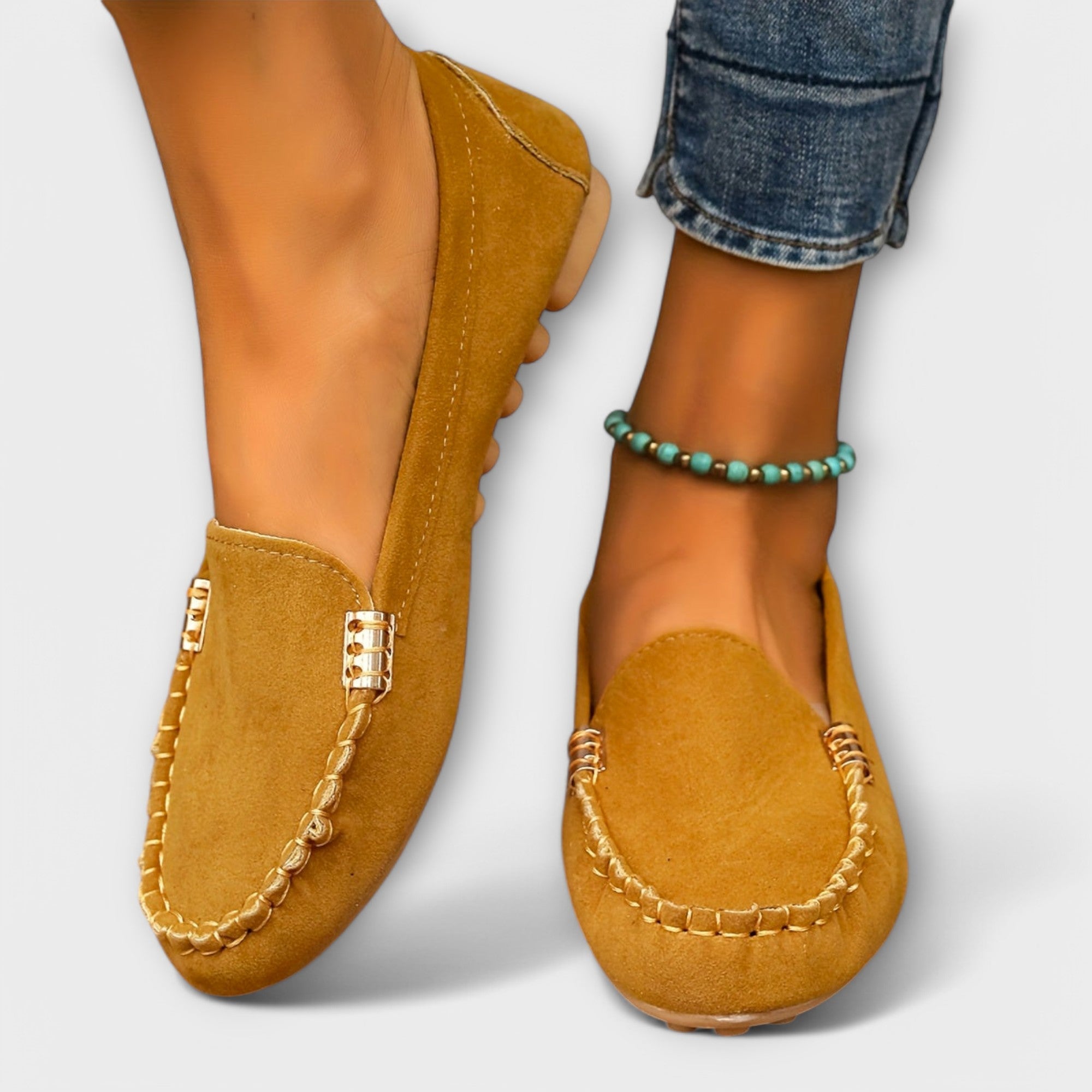 İnci - Çakmaqlı Slip-On Loafer